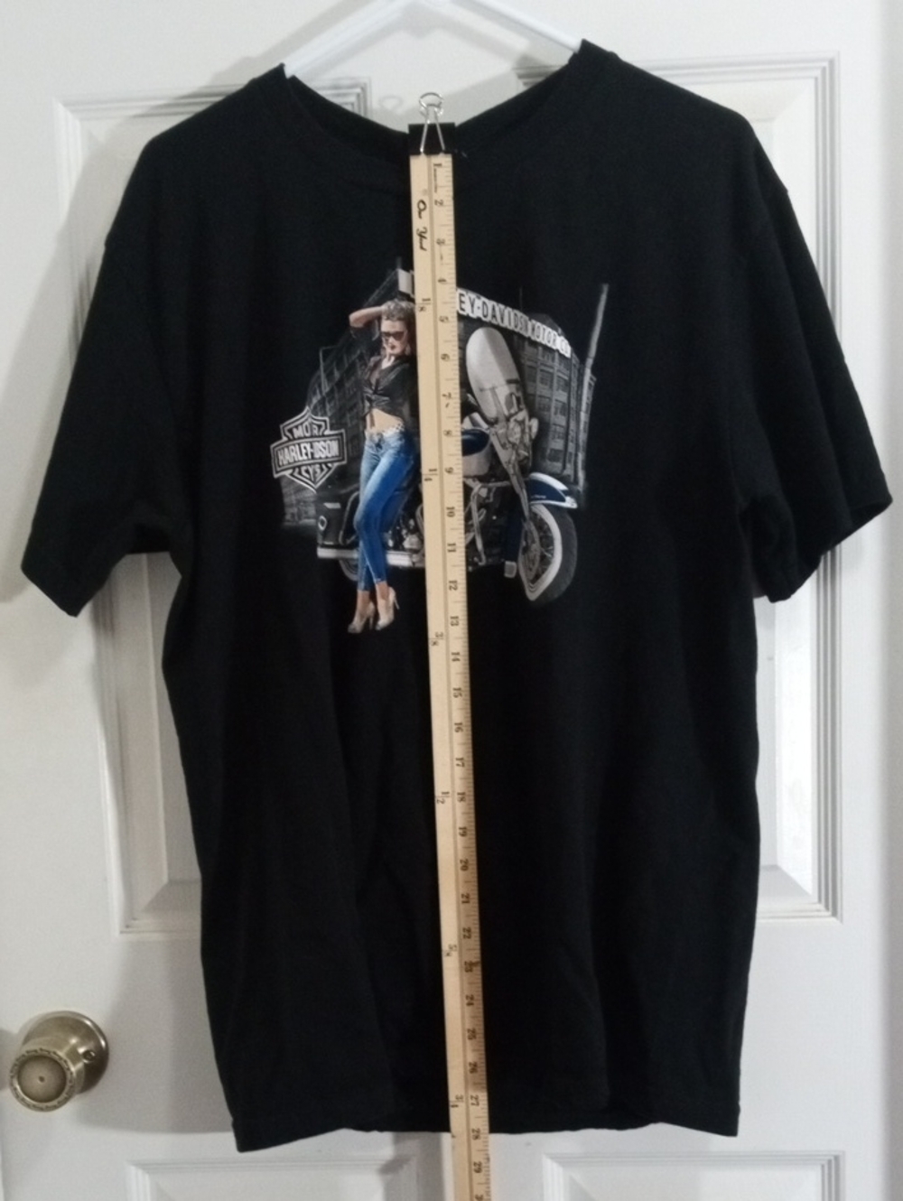 Harley-Davidson Black Short Sleeve Tee Shirt Men’s Large - Picture 6 of 6